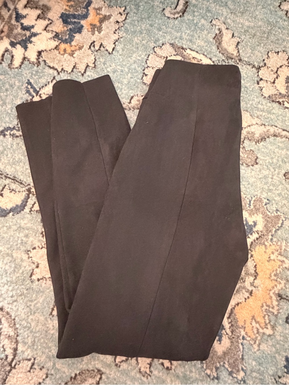 Zara Black Skinny Ponte Pants